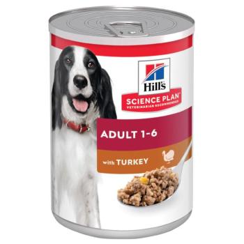 6x370g Hill's Science Plan Adult Adult nedves kutyatáp - Pulyka kép