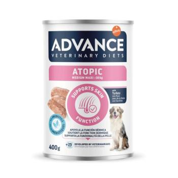 6x400g Advance Veterinary Diets Atopic Medium/Maxi nedves kutyatáp