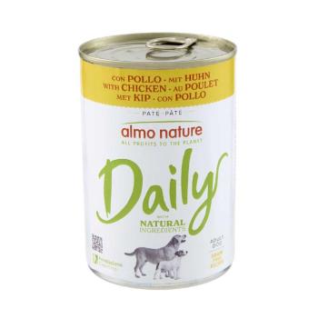 6x400g Almo Nature Daily csirke nedves kutyatáp kép