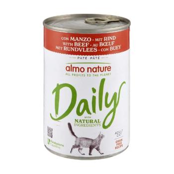 6x400g Almo Nature Daily Menu Marha nedves macskaeledel kép