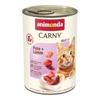 6x400g animonda Carny Adult pulyka & bárány nedves macskatáp kép