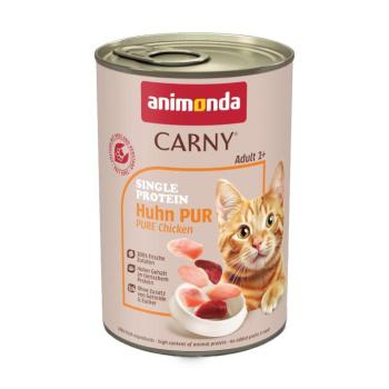 6x400g animonda Carny Single Protein Adult nedves macskatáp- Csirke pur kép