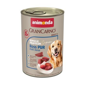 6x400g animonda GranCarno Adult Single Protein Supreme ló pur nedves kutyatáp kép