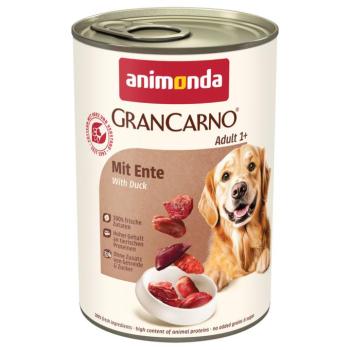 6x400g animonda GranCarno Original Adult kacsa nedves kutyatáp kép
