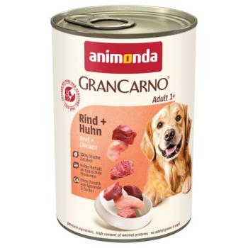 6x400g animonda GranCarno Original Adult marha & csirke nedves kutyatáp kép