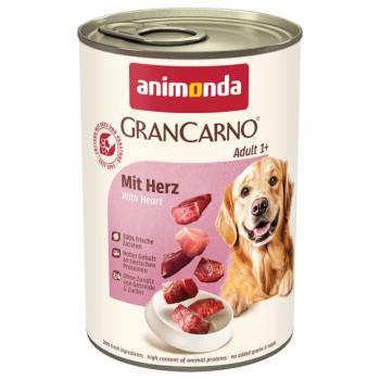 6x400g animonda GranCarno Original Adult szív nedves kutyatáp kép