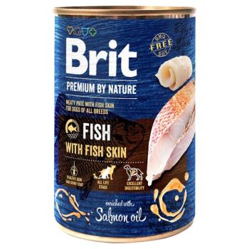 6x400g Brit Premium by Nature gazdaságos csomag nedves kutyatáp - Hal halbőrrel kép