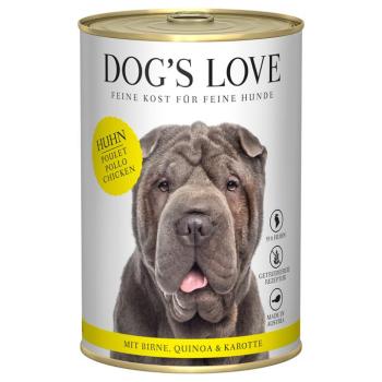 6x400g Dog's Love Adult Csirke nedves kutyatáp kép