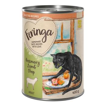 6x400g Feringa Selected Recipes Báránykotlett & rozmaring nedves macskatáp kép