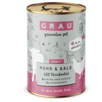 6x400g GRAU Csirke & borjú gabonamentes ínyenctál kép