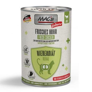 6x400g MAC's CAT Vetcare Renal friss csirke nedves macskatáp kép
