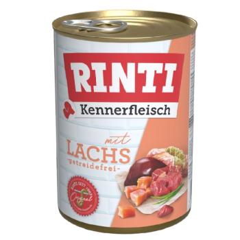 6x400g RINTI ínyenceknek nedves kutyatáp - Lazac kép