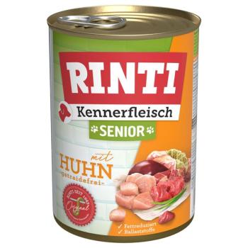 6x400g Rinti ínyenceknek Senior csirke nedves kutyatáp kép