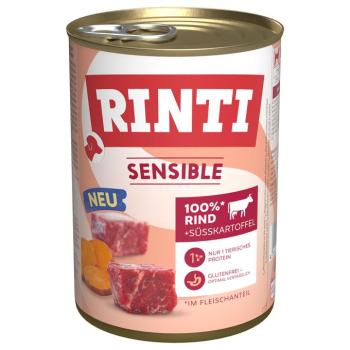 6x400g RINTI Sensible Marha & édesburgonya nedves kutyaeledel kép