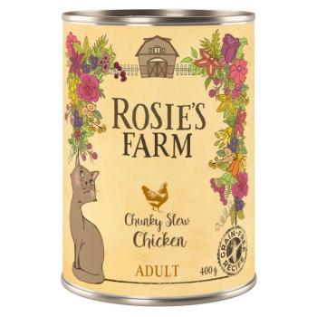 6x400g Rosie's Farm Adult Csirke nedves macskatáp kép