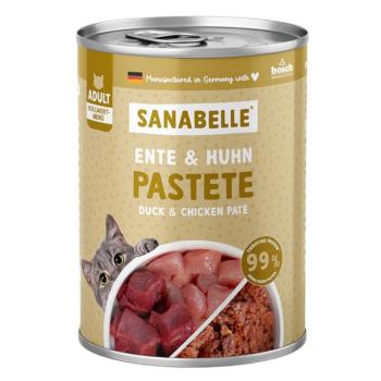 6x400g Sanabelle All Meat Kacsa & csirke nedves macskatáp