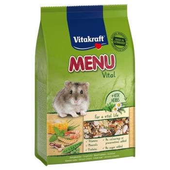 6x400g Vitakraft Menü Vital törpehörcsögeledel kép