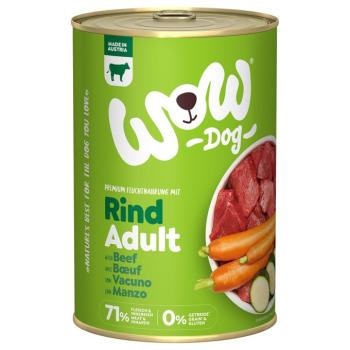 6x400g WOW Adult nedves kutyatáp - Marha kép