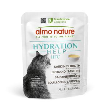 6x50g Almo Nature HFC Hydration Help Szardínialeves & szardínia nedves macskatáp kép