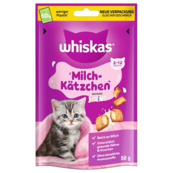 6x50g Whiskas Milch-Kätzchen étrend-kiegészítő eledel kiscicáknak kép