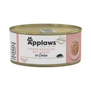 6x70g Applaws tonhal & lazac aszpikban macskatáp kép