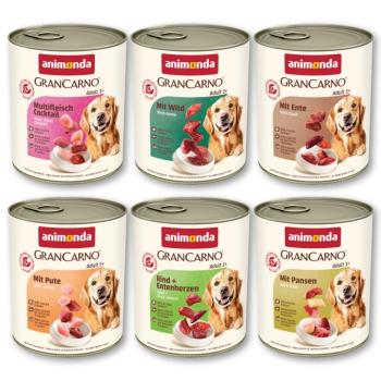 6x800g animonda GranCarno Original Adult nedves kutyatáp