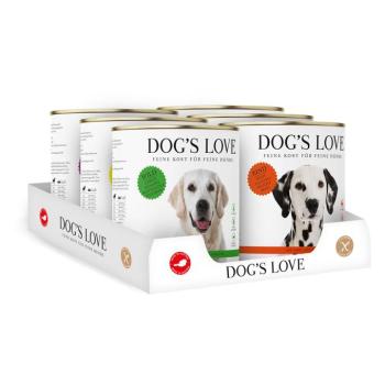 6x800g Dog's Love Adult nedves kutyatáp Mix (6 változattal kép