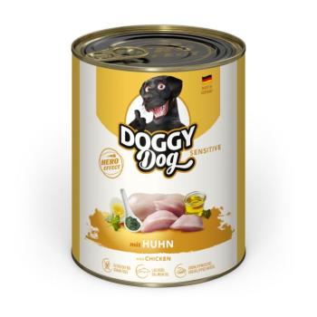 6x800g Doggy Dog Adult Sensitive csirke nedves kutyaeledel kép