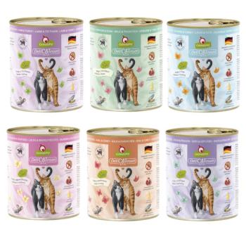 6x800g GranataPet DeliCatessen nedves macskatáp próbacsomag kép