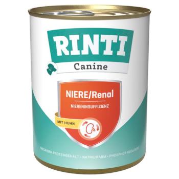 6x800g RINTI Canine Niere/Renal csirke nedves kutyatáp kép