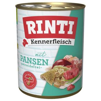 6x800g RINTI ínyenceknek nedves kutyatáp- Pacal kép