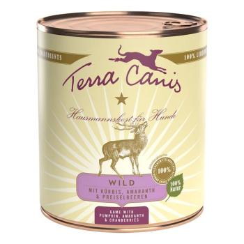 6x800g Terra Canis Vad, sütőtök, amaránt & áfonya nedves kutyatáp kép