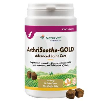 70db NaturVet ArthriSoothe-Gold Snacks étrend-kiegészítő eledel kutyáknak kép