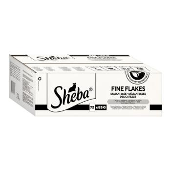 72x85g Sheba Ínyencségek aszpikban szárnyasválogatás nedves macskatáp
