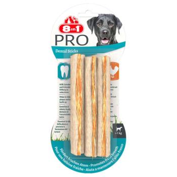 75g (3db) 8in1 Delights Pro Dental csirke rágórúd kutyáknak, kutyasnack kép