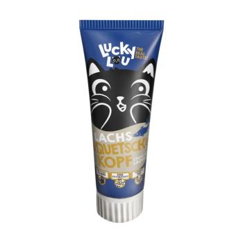 75g Lucky Lou lazackrém macskasnack kép