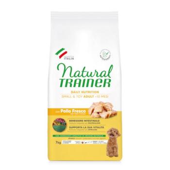 7kg Natural Trainer Adult Small & Toy csirke száraz kutyatáp kép