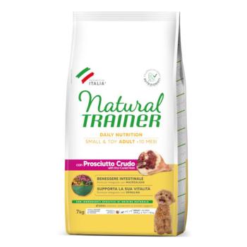 7kg Natural Trainer Adult Small & Toy Prosciutto Crudo száraz kutyatáp kép