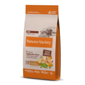 7kg Nature's Variety No Grain Adult Mini szabad tartású csirke száraz kutyatáp