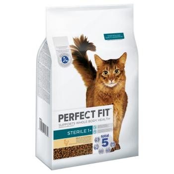 7kg Perfect Fit Sterile 1+ csirke száraz macskatáp kép