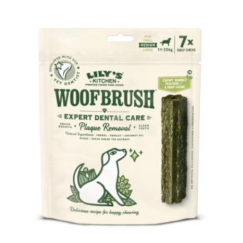 7x28g Lily's Kitchen Woofbrush Dental Sticks közepes testű kutyáknak kutyasnack kép