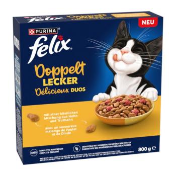 800 g Felix Duplán finom csirke & pulyka száraz macskaeledel kép