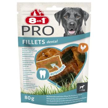80 g 8in1 Fillets Pro Dental kutyasnack kép