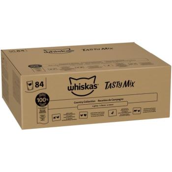 84x85g Whiskas 1+ Adult Country kollekció szószban nedves macskatáp kép
