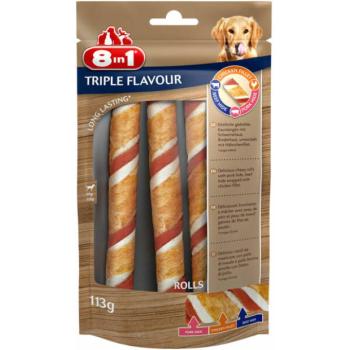 8In1 Triple Flavour rágórúd 3 db kép