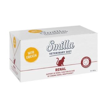 8x100g Smilla Veterinary Diet Renal csirke nedves macskatáp kép