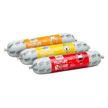 8x400g PURBELLO HundeRolle Mix II nedves kutyatáp kép