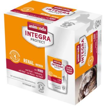 8x85g animonda Integra Protect Adult Renal marha nedves macskatáp kép
