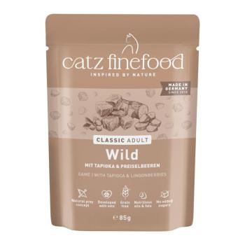 8x85g catz finefood tasakos vad nedves macskatáp kép