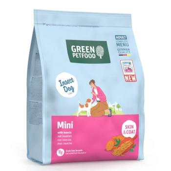 900g Green Petfood Mini rovarokkal száraz kutyatáp